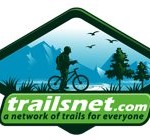 trailsnetlogo logo for trailsnet website: a network of trails on the internet